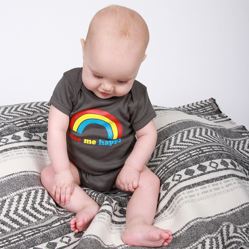 Colour Me Happy Onesie + Romper – Little Orchard Co.