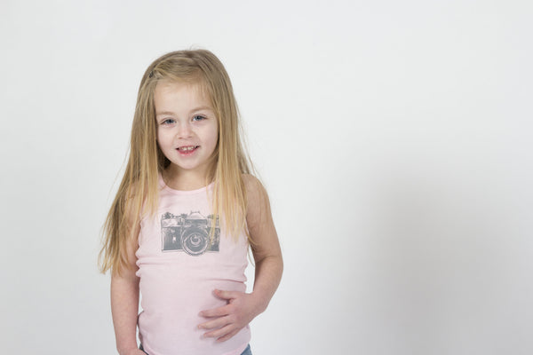 Camera Girls Racerback Tank Top