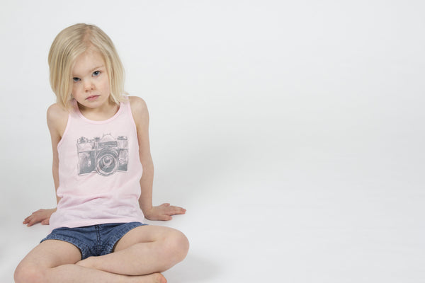 Camera Girls Racerback Tank Top