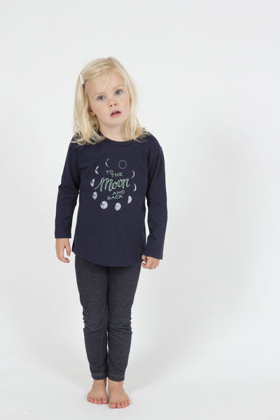 To the Moon and Back Kids Long Sleeve Tee