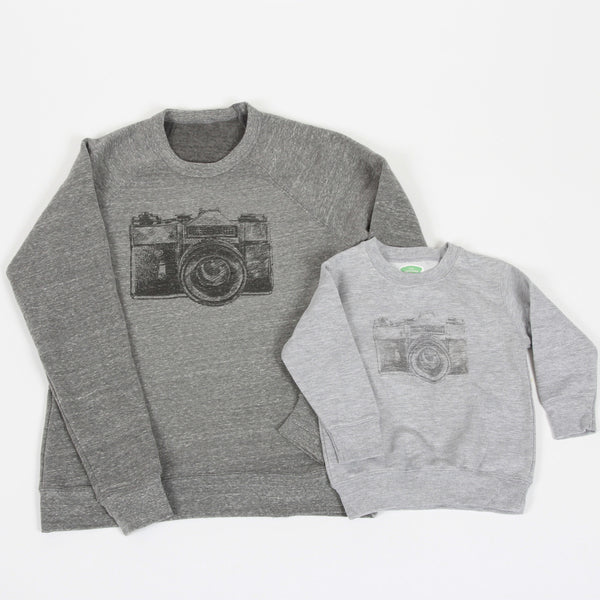 Camera Adult Pullover Sweatshirt