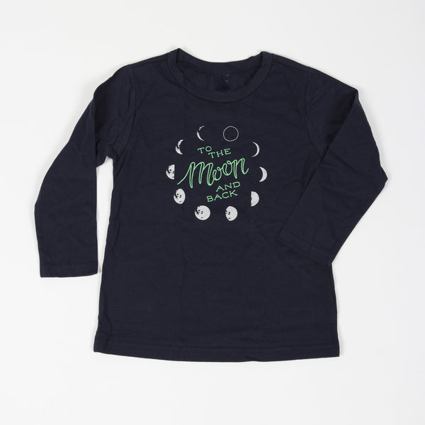 To the Moon and Back Kids Long Sleeve Tee