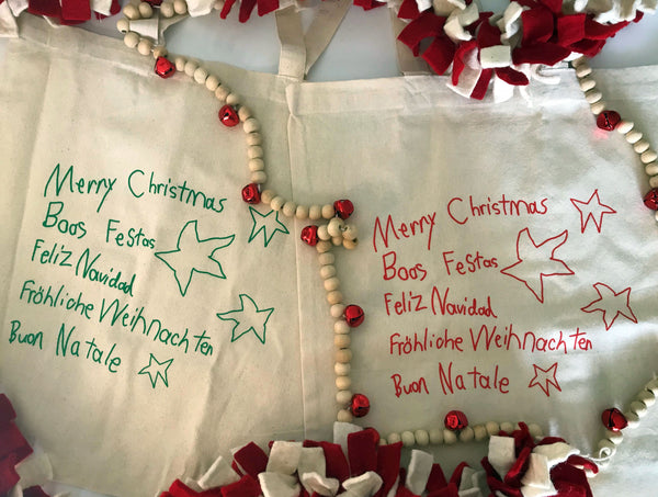 Christmas in Any Language Tote Bag