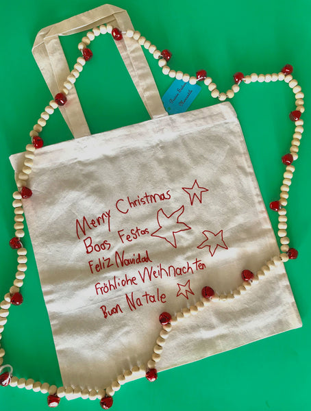 Christmas in Any Language Tote Bag